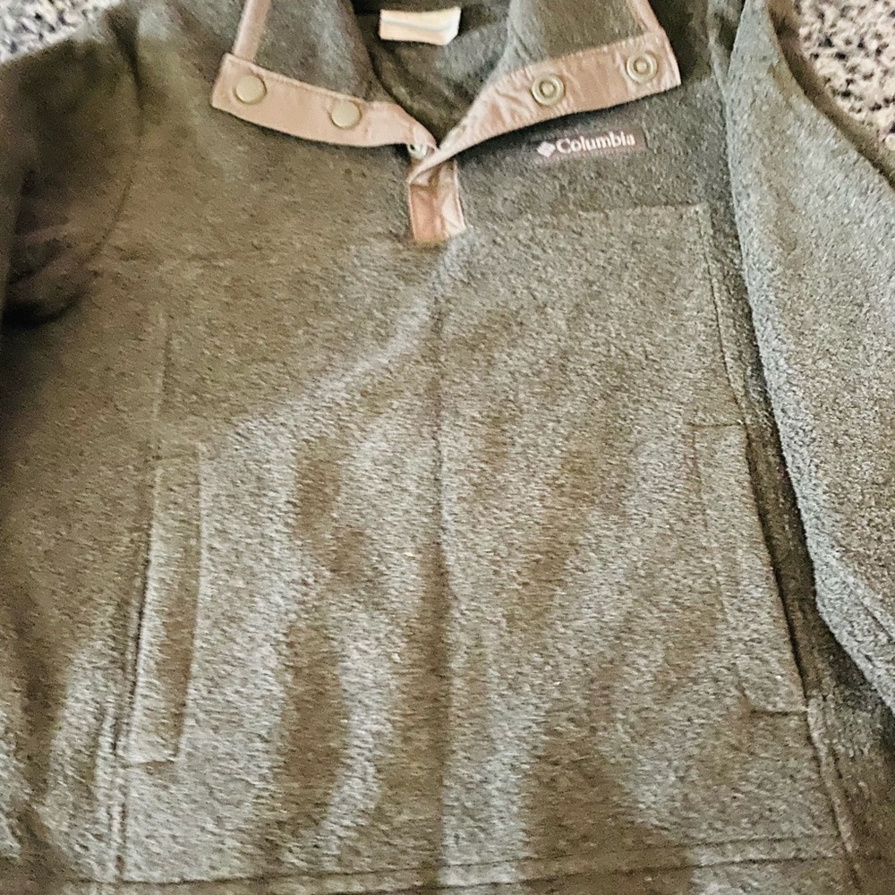 Boys Columbia button pull over